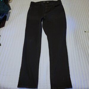 Old Navy High-Rise Straight Jeans - Black